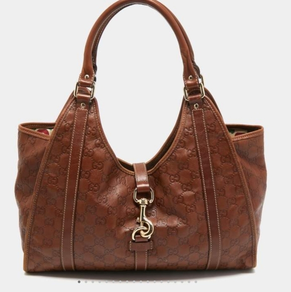 Gucci Handbags - ⭐GUCCI Brown Guccissima Leather Bardot Joy Hobo Bag